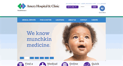 Desktop Screenshot of amerymedicalcenter.org